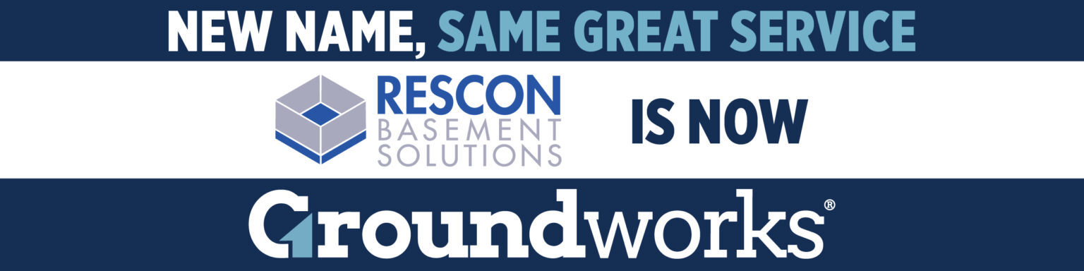 Rescon and Groundworks Merge Message